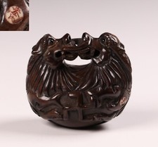 Antique Japanese Wood Carving