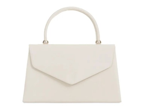 Women faux suede - suede, clutch