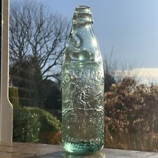 Howard's Thorburn St Upper Brook St Manchester Vintage 10 oz Glass Codd Bottle