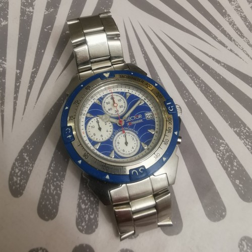 Sector expander quartz watch - quartz,