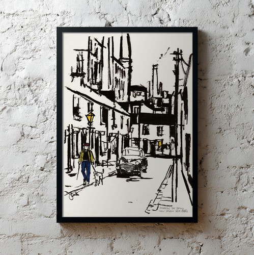 Original painting northern - -,