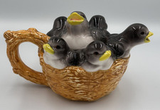 Danbury Mint Bob Hersey Novelty Teapot Chick-a-Tea Pots Of Fun Vintage