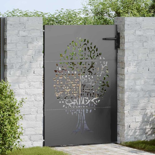 Garden gate corten - garden,