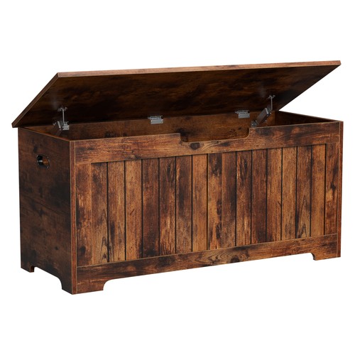 Storage chest wooden - wooden, bench