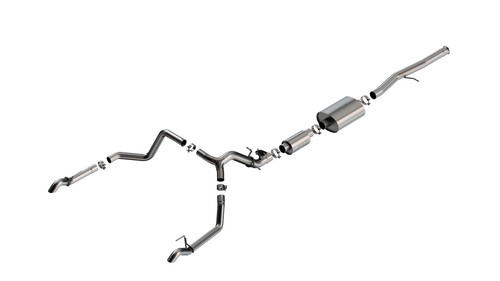 Borla 141003 type cat back - borla, cat-back