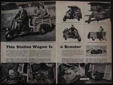 3-Wheel VESPA Wasp Motor