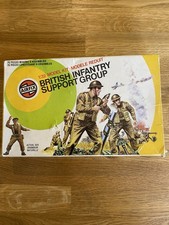 Airfix Toy Soldiers Boxed British Infantry Support Group 1/32 Scale WW2