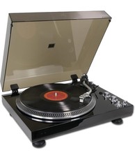 Record Player Vintage Turntable for Vinyl Records Belt-Driven Turntable Pre Amp