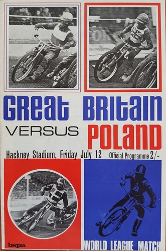 Hackney speedway programme - hackney,