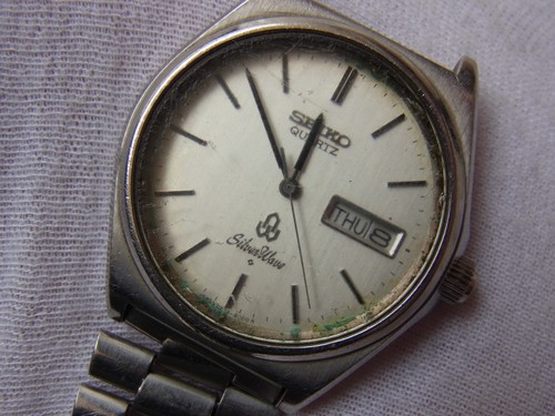 Junk seiko silver - silver, wave