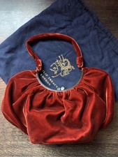 Philip Treacy Rust Velvet