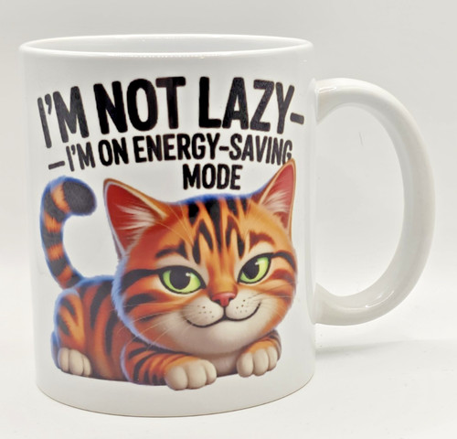 Funny cat mug not - funny,
