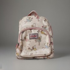 Cath Kidston Kids Girls Mini Backpack Rucksack Pink Fairy Ballerina Oilcloth- F6