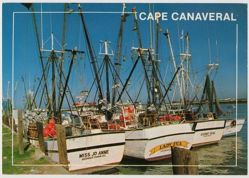 Shrimp boats port canaveral - boats,
