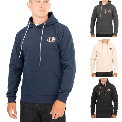Ben sherman mens hoodie navy - ben,