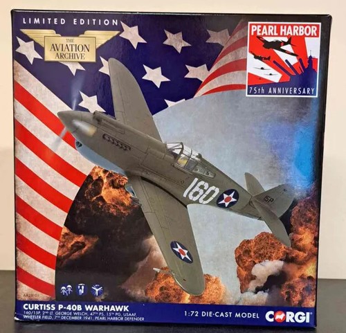Corgi curtiss p - corgi, 1/72