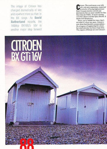 1988 citroen gti - citroen, bx