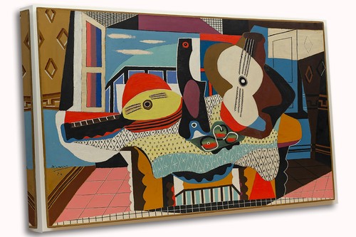 Picasso mandolin and guitar - picasso,