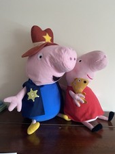Large Peppa Pig & George Pig Plush Soft Toys