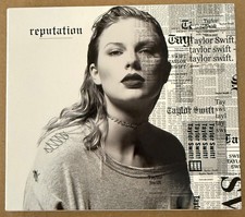 Taylor Swift Reputation CD with Slipcase & Double Sided Poster Complete VGC 
