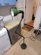 Mek Elek Floor Standing Vintage Industrial Machinist Lamp