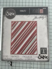 Sizzix Thinlits Die Set 3PK Layered Stripes by Tim Holtz