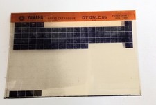 Yamaha DT 125 LC 35A 85 Spare Parts List Microfiche (Jan 85)