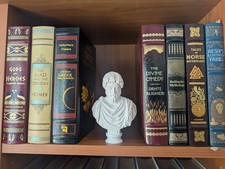 Small White Bust Of Roman