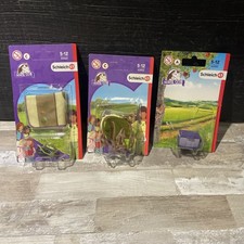 Schleich 3x Horse Accessory Sets (42283) (42462) (42492) Rug/Saddle for Mystery