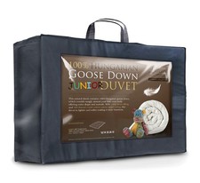 Littens hungarian goose down duvet 150x 120 cm 5.5 tog, preowned