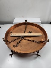 Vtg copper ceiling mount - ceiling,