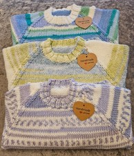Hand knitted childrens - hand, jumper