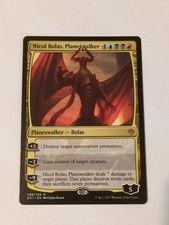 Magic: The Gathering Nicol Bolas, Planeswalker Archenemy NM