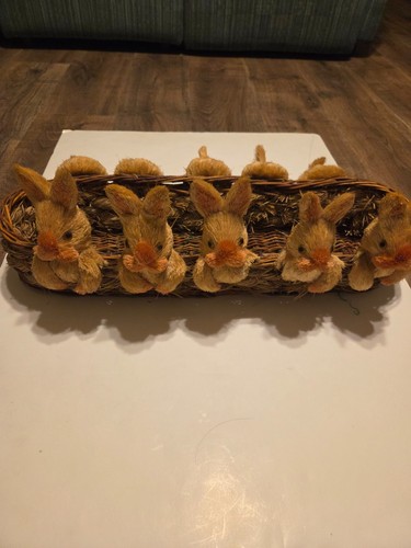 Chicks oblong wicker basket - wicker,