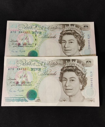 Five pound note - pound, mint