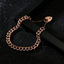 Rose Gold 18K Heart Lock