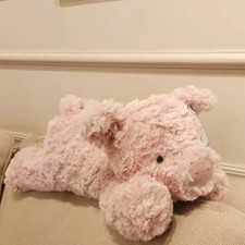 Jellycat Tumblie Pig Plush: Medium Pink BNWT with Included Dust Bag