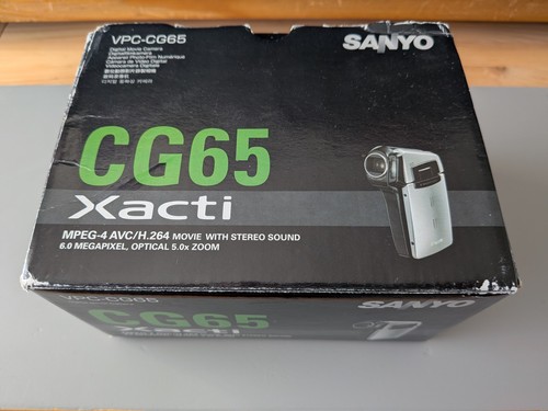 Sanyo vpc cg65 - sanyo, xacti