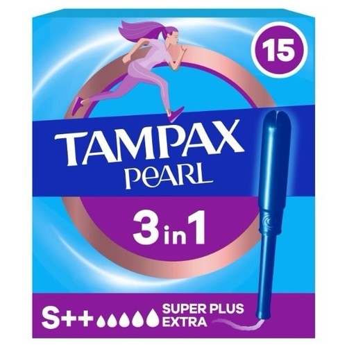 Tampax pearl super - tampax, plus