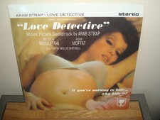 ARAB STRAP - LOVE DETECTIVE - SCARCE 12" HEAVY DUTY VINYL FLIPBACK SLEEVE - MINT