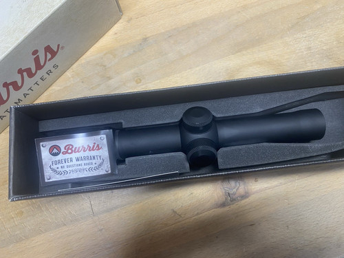Burris scout 75x20 heavy - burris, 2.75x20