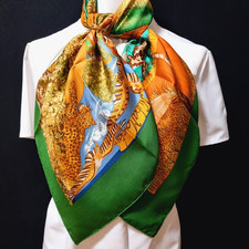 RARE VINTAGE HERMES Silk Scarf