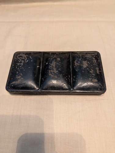 Antique japanned paint box - antique,