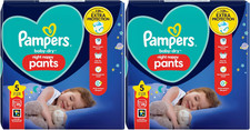 x2 Pampers - Baby-Dry Night