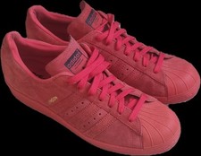 ADIDAS Red 'London' Trainers UK Size 8 EU 42 - Good Condition 