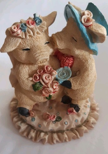 Pig wedding couple - pig,