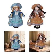 Porcelain doll old fashioned - porcelain,