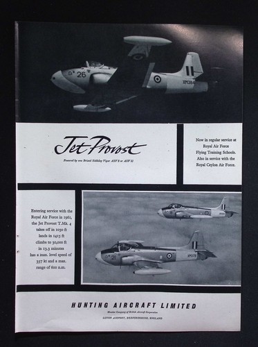 Original 1961 advert hunting - original,