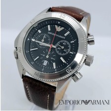 Emporio Armani AR-0548 mens quartz watch chronograph Date indicator