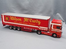 Corgi 1:50 DAF XF Super Space Cab & curtainside trailer Wilson McCurdy CC13246